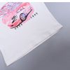 Pink Graphic Car Baby Tee Pink Graphic Car Baby Tee