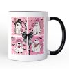 Pink Halloween Ghost Personalized Mug, Coquette Spooky Season Gift with Custom Name for Girly Aesthetic Pink Halloween Ghost Personalized Mug, Coquette Spooky Season Gift with Custom Name for Girly Aesthetic