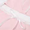 Pink Lace Bow Cami Top And Mini Skirt Set Pink Lace Bow Cami Top And Mini Skirt Set