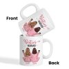Pink Pajamas Besties, Besties Forever Personalized Mug, Heartfelt Gift For Best Friends, BFF