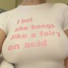 Pink Text Graphic Tee Pink Text Graphic Tee