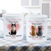 Pink Tone Happy Mother's Day Human Servant Cartoon Funny Cats Personalized Mug