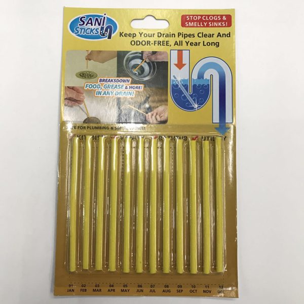 Pipeline Decontamination Sticks Pack Of 12 Pipeline Decontamination Sticks Pack Of 12