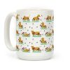 Pit Bulls and Poppies Coffee Mug Pit Bulls and Poppies Coffee Mug