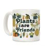 Plants Are Friends Retro Coffee Mug Plants Are Friends Retro Coffee Mug