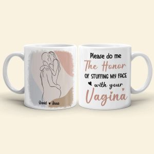 Please Do Me The Honor Personalized Couple Mug, Gift For Couple
