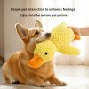 Plush Duck Toy: Bite-Resistant, Soothing Sounds for Happy Playtime!