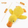 Plush Duck Toy: Bite-Resistant, Soothing Sounds for Happy Playtime!