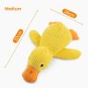 Plush Duck Toy: Bite-Resistant, Soothing Sounds for Happy Playtime!