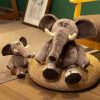 Plush Elephant Stuffed Toy - Adorable Home Decor & Perfect Gift!
