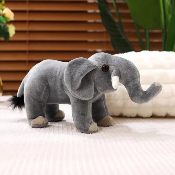 Plush Elephant Stuffed Toy - Adorable Home Decor & Perfect Gift!
