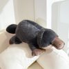 Plush Grey Platypus Pillow - Super Soft & Cuddly Toy for All Ages