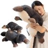 Plush Grey Platypus Pillow - Super Soft & Cuddly Toy for All Ages