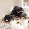 Plush Grey Platypus Pillow - Super Soft & Cuddly Toy for All Ages