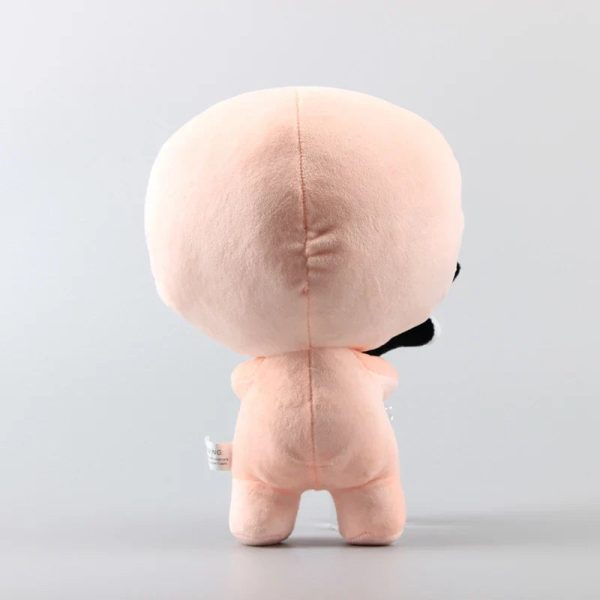 Plush Isaac Doll with Black Cat