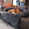 Plush Pet Dog Bed Sofa Plush Pet Dog Bed Sofa