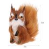 Plush Squirrel Desk Ornament