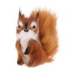 Plush Squirrel Desk Ornament
