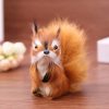 Plush Squirrel Desk Ornament