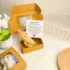 Pocket Worry Bear Plush with Encouragement Card Gift Box