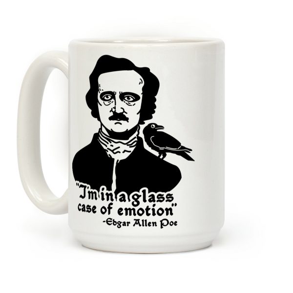 Poe in a Glass Case of Emotion Coffee Mug