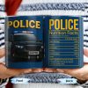Police Nutrition Facts, Police Car And Police Badge - Personalized Custom Coffee Mug - OFC011_MG Police Nutrition Facts, Police Car And Police Badge - Personalized Custom Coffee Mug - OFC011_MG