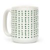 Polka Dot Chive Minimalist Boho Pattern Coffee Mug