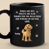 Poop Patrol Says Thank You - Dog Personalized Custom Black Mug - Gift For Pet Owners, Pet Lovers Poop Patrol Says Thank You - Dog Personalized Custom Black Mug - Gift For Pet Owners, Pet Lovers