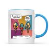 Pop Art We Used To Live In Your Balls Personalized Mug Pop Art We Used To Live In Your Balls Personalized Mug