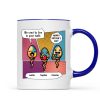 Pop Art We Used To Live In Your Balls Personalized Mug Pop Art We Used To Live In Your Balls Personalized Mug
