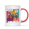 Pop Art We Used To Live In Your Balls Personalized Mug Pop Art We Used To Live In Your Balls Personalized Mug