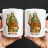 Pope Leo XIV Coffee Mug Featuring Pope and Virgin Mary - Personalized Custom Coffee Mug - FTH083_MG Pope Leo XIV Coffee Mug Featuring Pope and Virgin Mary - Personalized Custom Coffee Mug - FTH083_MG