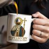 Pope Leo XIV First American Pope, Religious Attire and Cross - Personalized Custom Coffee Mug - FTH095_MG Pope Leo XIV First American Pope, Religious Attire and Cross - Personalized Custom Coffee Mug - FTH095_MG