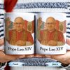 Pope Leo XIV, Flags - Personalized Custom Coffee Mug - FTH086_MG Pope Leo XIV, Flags - Personalized Custom Coffee Mug - FTH086_MG
