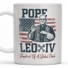 Pope Leo XIV, Shepherd Of A Global Flock, American Flag - Personalized Custom Coffee Mug - FTH088_MG Pope Leo XIV, Shepherd Of A Global Flock, American Flag - Personalized Custom Coffee Mug - FTH088_MG