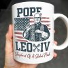 Pope Leo XIV, Shepherd Of A Global Flock, American Flag - Personalized Custom Coffee Mug - FTH088_MG Pope Leo XIV, Shepherd Of A Global Flock, American Flag - Personalized Custom Coffee Mug - FTH088_MG