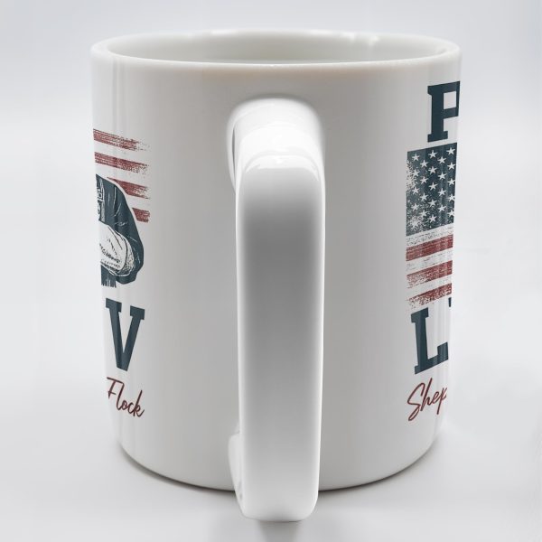 Pope Leo XIV, Shepherd Of A Global Flock, American Flag - Personalized Custom Coffee Mug - FTH088_MG Pope Leo XIV, Shepherd Of A Global Flock, American Flag - Personalized Custom Coffee Mug - FTH088_MG