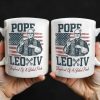 Pope Leo XIV, Shepherd Of A Global Flock, American Flag - Personalized Custom Coffee Mug - FTH088_MG Pope Leo XIV, Shepherd Of A Global Flock, American Flag - Personalized Custom Coffee Mug - FTH088_MG