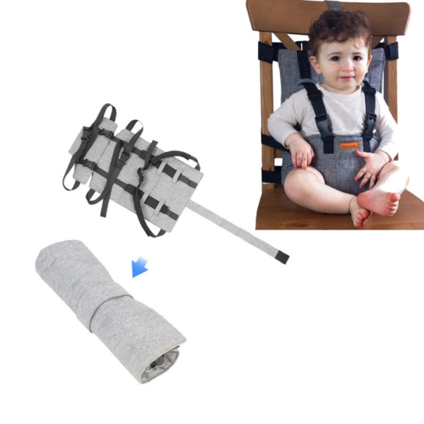 Portable baby seat travel harness Portable baby seat travel harness