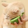 Portable Cat Grooming Massage Brush One-Button Remove