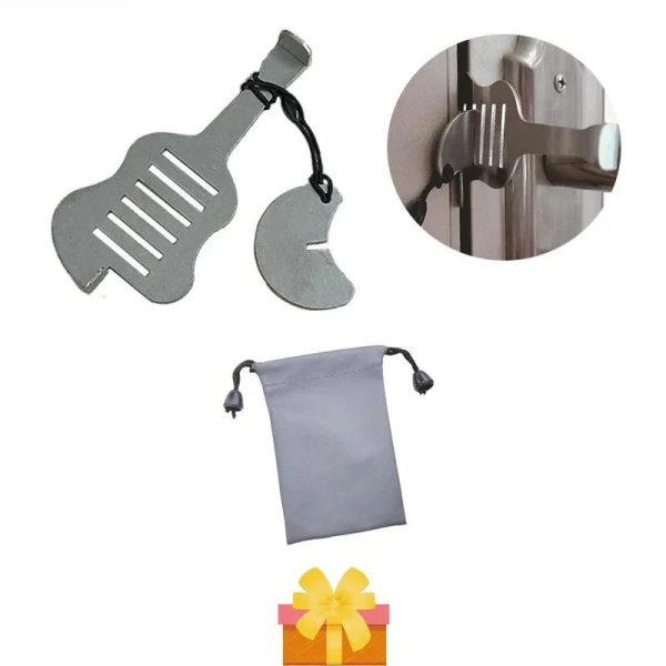 Portable Lock For Hotel Room Travel Anti-Theft Door Stopper Portable Lock For Hotel Room Travel Anti-Theft Door Stopper