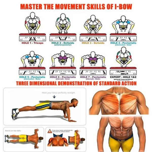 Portable Multifunctional Push-Up Board Portable Multifunctional Push-Up Board