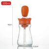 Portable Oil Bottle With Silicone Brush