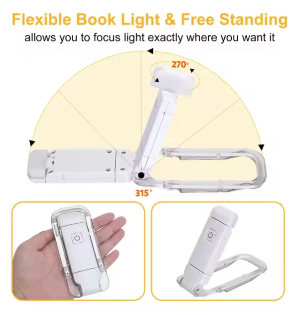 Portable Rechargeable Book Lamp Portable Rechargeable Book Lamp