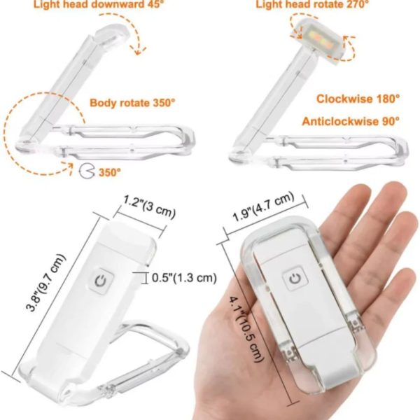 Portable Rechargeable Book Lamp Portable Rechargeable Book Lamp