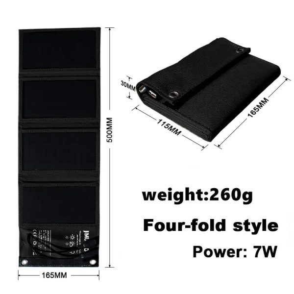 Portable Solar Panel Usb Power Bank