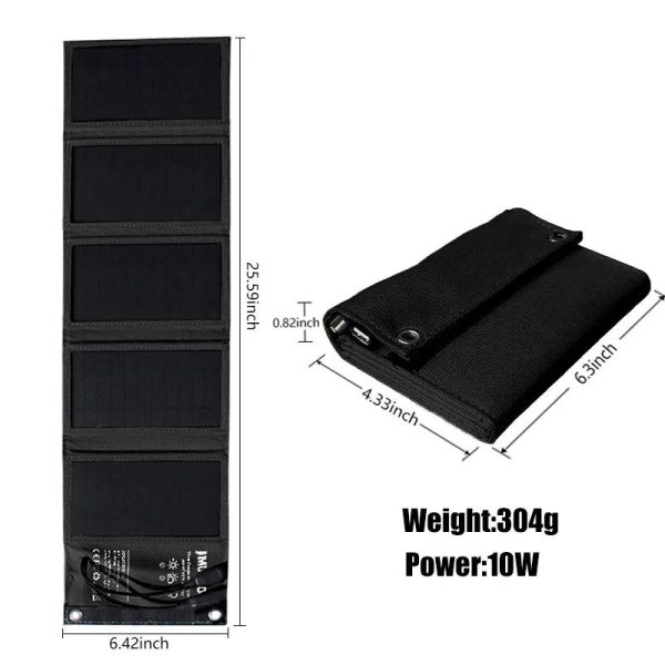 Portable Solar Panel Usb Power Bank