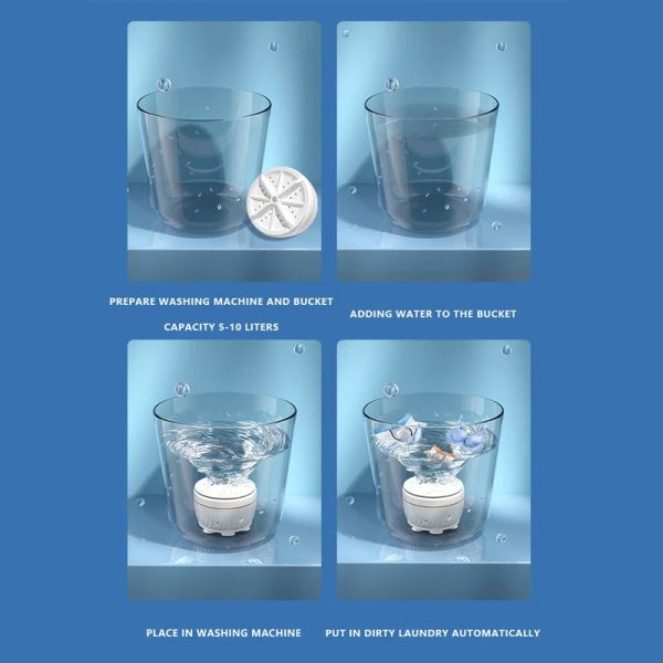 Portable Usb Washing Machine