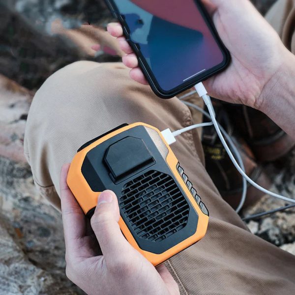 Portable Waist Fan And Power Bank Portable Waist Fan And Power Bank