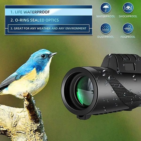 Portable Zoom Hd Telescope: Long Distance Mini Power